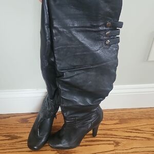 Jessica Simpson Black Heeled Boots